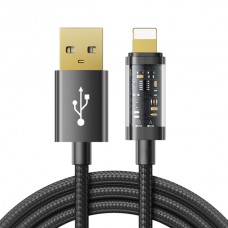 Cabo USB tipo C Joyroom - Carregamento rápido como 20 W 1,2 m preto (S-UL012A12)