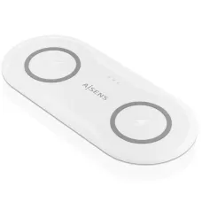 Carregador Sem Fios 15W USB-C 2 em 1 (Branco) - AISENS ASCH-15W2WC059-W Carregador Sem Fios 15W USB-C 2 em 1 (Branco) - AISENS ASCH-15W2WC059-W