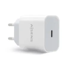 Carregador USB-C PD3.0 20W (Branco) - A110-0537 - AISENS Carregador USB-C PD3.0 20W (Branco) - A110-0537 - AISENS